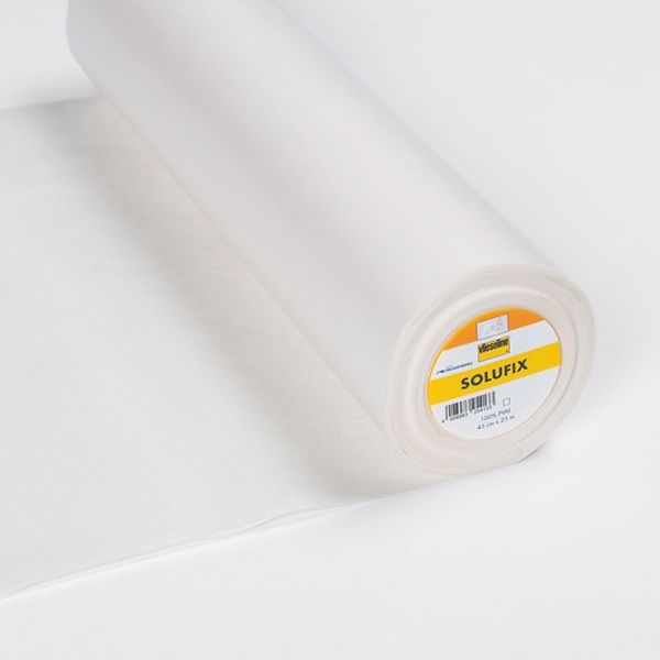 Vlieseline SOLUFIX Soluvlies – wasserlösliches selbstklebendes Stickvlies