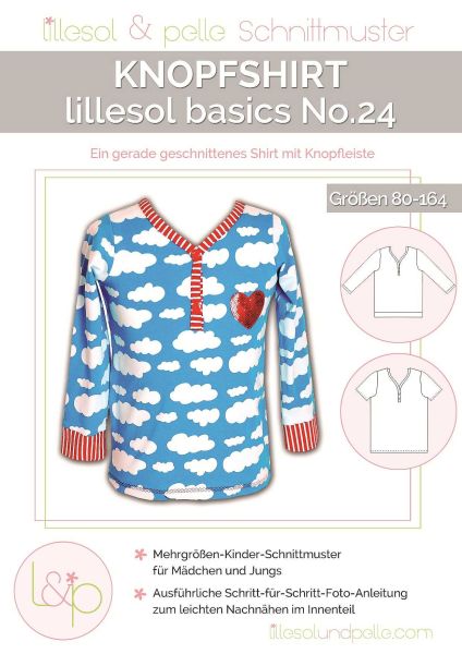 Lillesol basics No.24 Knopfshirt
