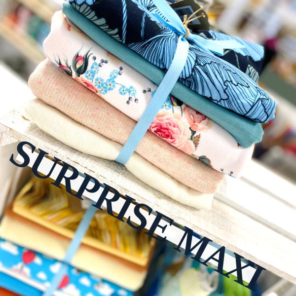 MAXI Stoffmix Paket für Schatzjäger - mit blauer Schleife