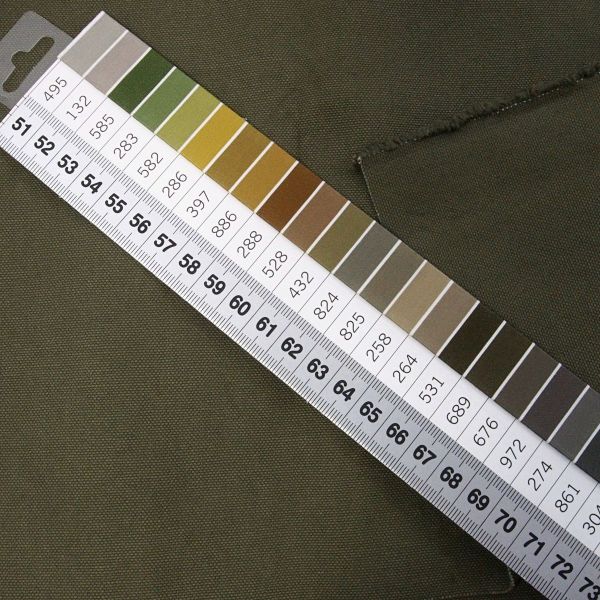 Heavy Washed Canvas oliv grün - Mind the Maker 17 OZ pine kräftige Baumwolle für Taschen