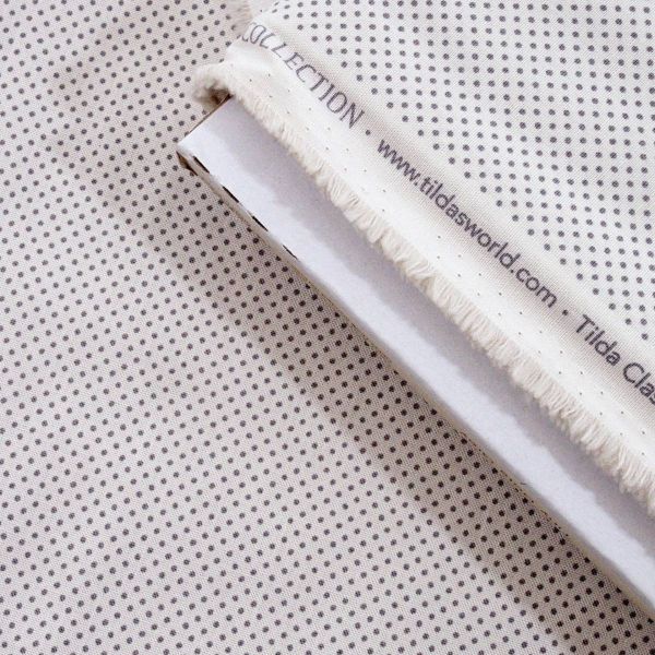 Tilda Classic Basic Tiny Dots Grey - kleine Punkte grau