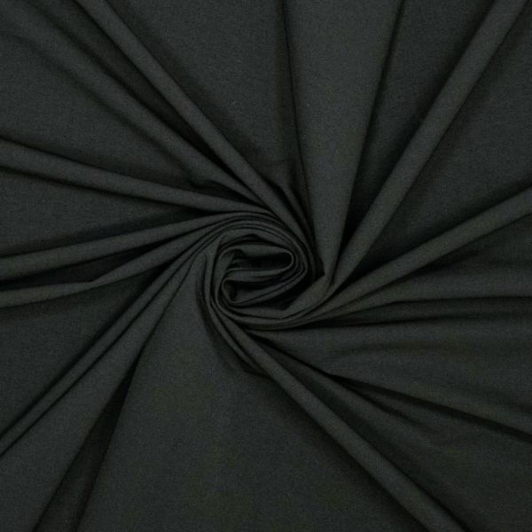 Bengaline Stretch schwarz - waterproof - perfekt für Jacken Parka Hosen und Outdoorkleidung