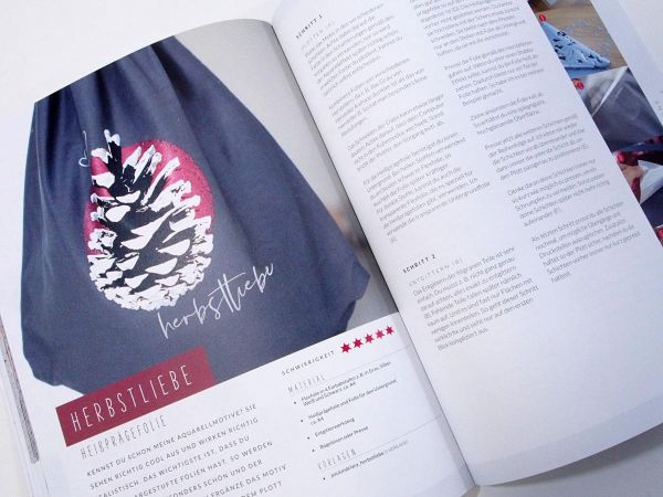 Textilien gestalten mit dem Hobbyplotter – Applikationen für T-Shirts, Kissen, Taschen und mehr