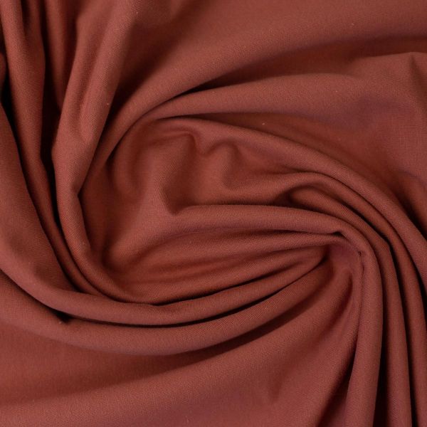 Single Jersey terracotta - Baumwolljersey VANESSA von Swafing