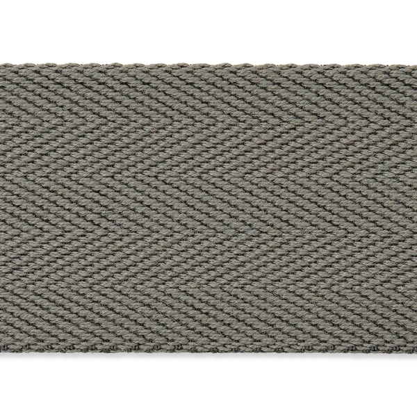 Gurtband Retro 4cm breit grau - Taschenhenkel Gürtel Taschengurtband