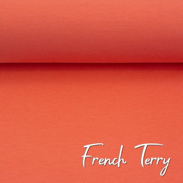 Sweat uni apricot - French Terry MAIKE von Swafing Kollektion FS26