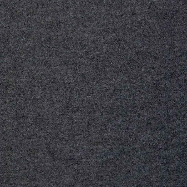 Wollfleece dunkelgrau meliert aus 100% Schurwolle - hochwertiger Wollstoff Nena von Swafing