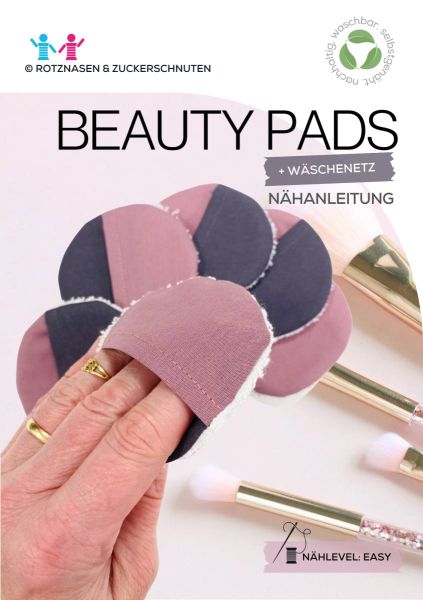 Schnittmuster Beauty Pads mit Wäschenetz – Nähanleitung für Anfänger
