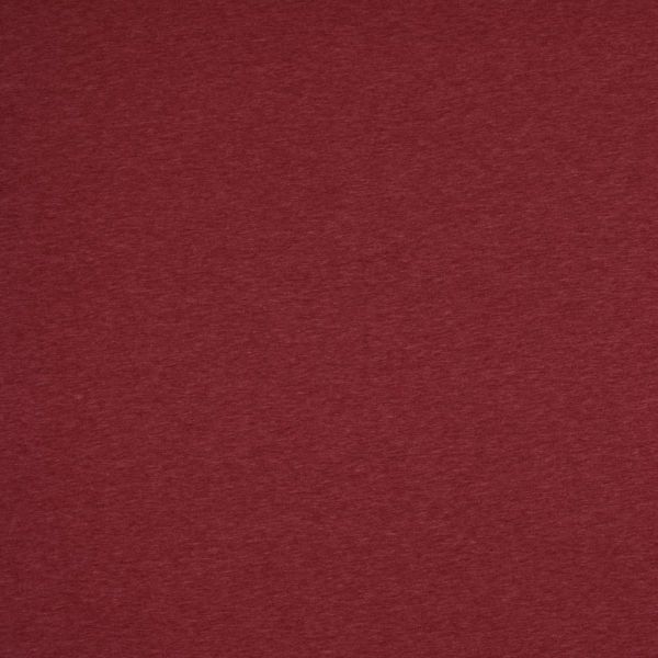 Soft Sweat uni bordeaux rot meliert - HEIKE Melange von Swafing