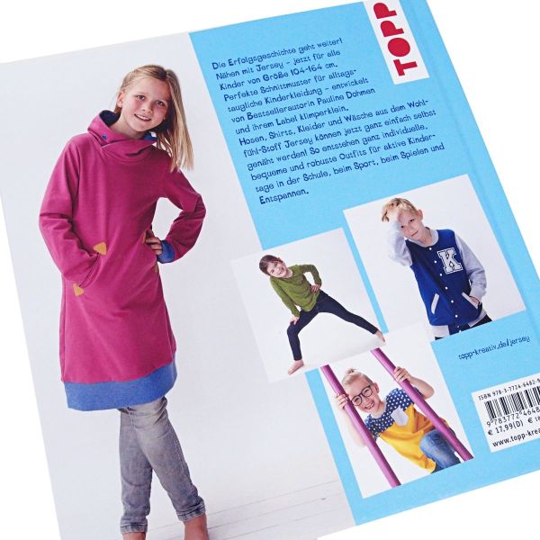 Nähen mit JERSEY - KLIMPERKLEIN! Nähideen für Kinder (Größe 104-164) von Pauline Dohmen