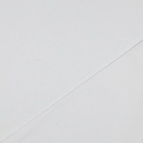 Baumwolle Canvas weiß – robuster Dekostoff für Kleidung und Accessoires