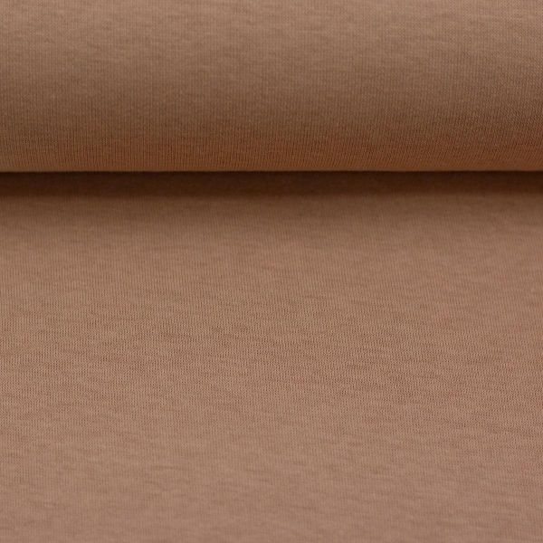 extra dicker Softsweat dusty apricot mocca - kuschliger Wintersweat Hanni von Swafing