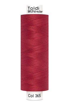großes Rolle Nähgarn rot Fb. 365 - 500m Gütermann Allesnäher - Toldi Nähseide