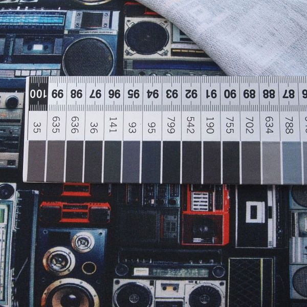 Sweat Retro Kassettenrecorder – French Terry King of Sound by KATINOH