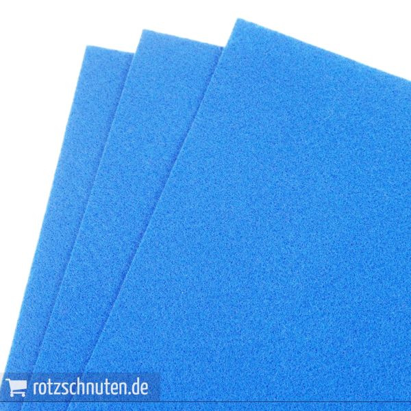 Bastelfilz royal blau A4 20x30cm – Folia Filz feine Wollqualität