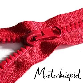 Reißverschluss Profil 5mm denim blau teilbar 25cm lang für Jacken und Westen