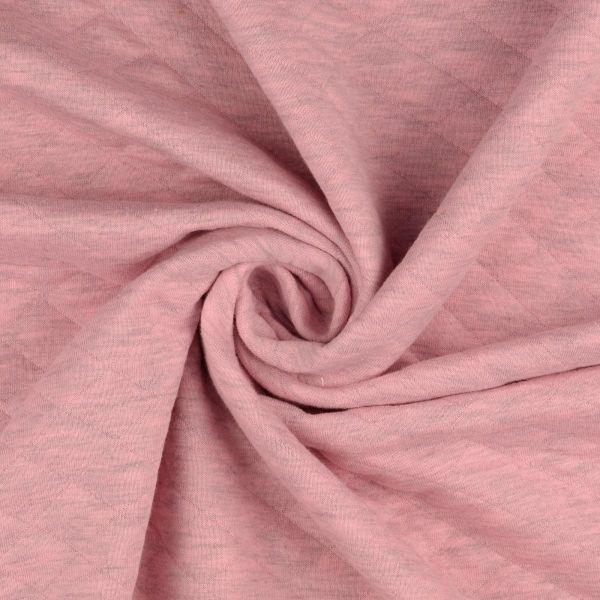 Steppsweat helles rosa – cooler Baumwolle Stepper für Hoodies & Jacken