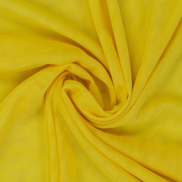 Softtüll in gelb - weicher feiner Tüll für Ballerina Petticoat Schultüte Brautmode & Deko