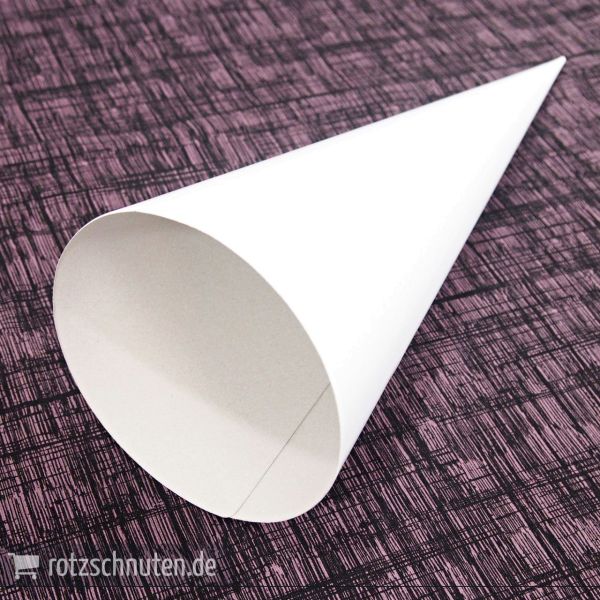 35cm Rohling für Geschwister Schultüten aus Pappe – Papprohling Zuckertüte Einschulung klein