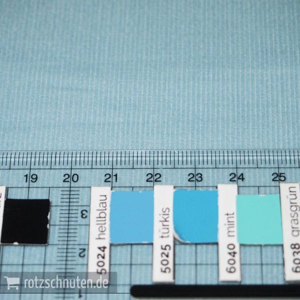 BASIC – Feincord / Babycord uni hellblau