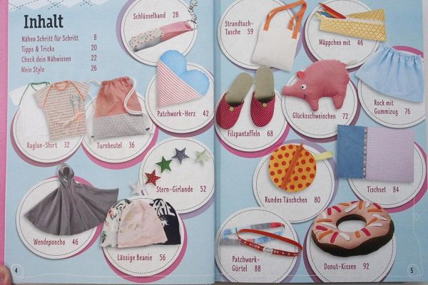 Näh mit! Das große Ideenbuch – Buch mit 34 Schnittmustern für Kids