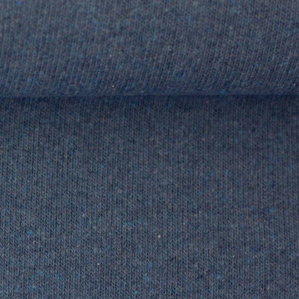 Weicher dicker Strickstoff in blau – Strick Bono von Swafing