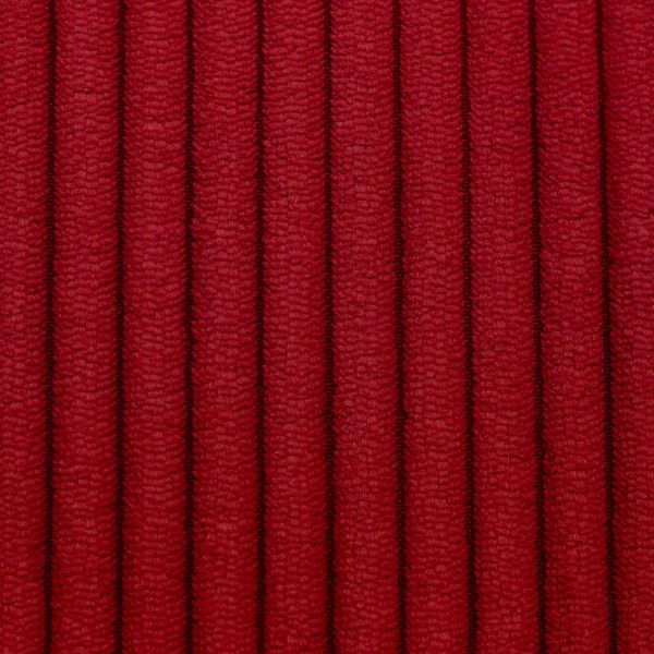 Breitcord Wanja dunkelrot Kirsche – robuster Cord Samt für Möbel & Taschen