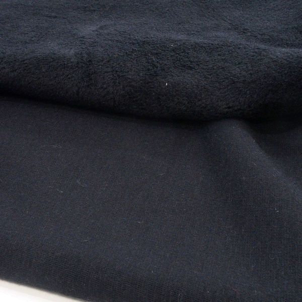 Alpenfleece uni schwarz – Babysweat Nicki Wintersweat Julian von Swafing