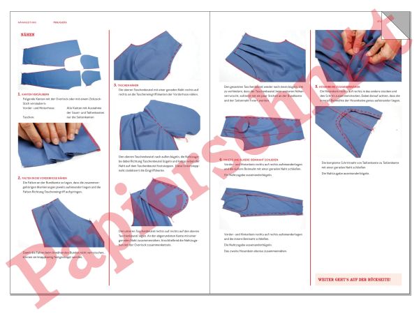 Schnittmuster FRAU GUSTA • Egg Shape Hose von Studio Schnittreif • Gr. XS-XXL