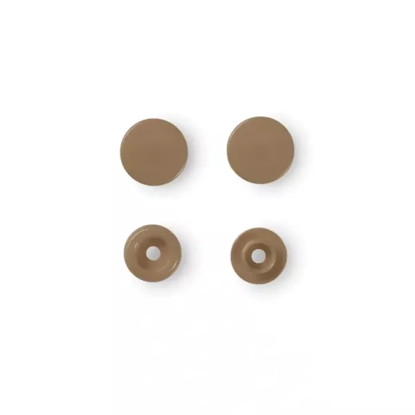 30 Prym Color Snaps – Goldene Druckknöpfe (Ø 12,4 mm) für Kleidung & Accessoires