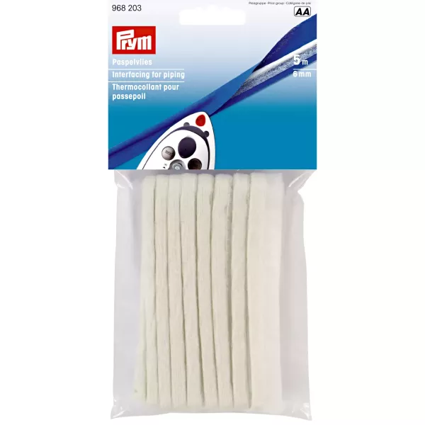 5m Prym Paspelvlies für 6mm Paspeln zum einbügeln