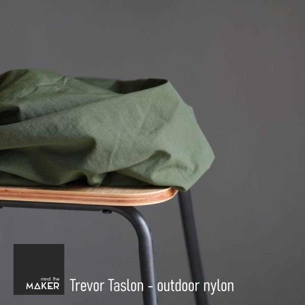 Mind the Maker Taslon oliv khaki - leichter robuster Outdoorstoff für Jacken & Taschen