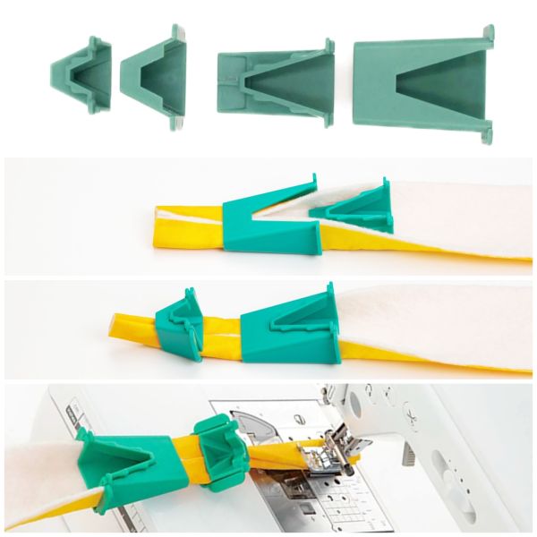 Clover Fabric Tube Maker - Streifenrohrformer Stoffschlauchformer Bänderwerkzeug