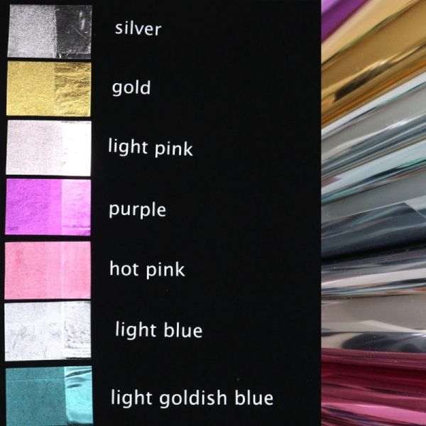 Flexfolie für Textildruck Duo Metallic rot A4 – glänzend oder matte Metallic Plotterfolie von Plottermarie