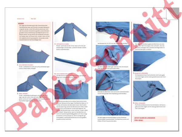 Schnittmuster FRAU TANIA • Basic Shirt körpernah von Studio Schnittreif • Gr. XS-XXL