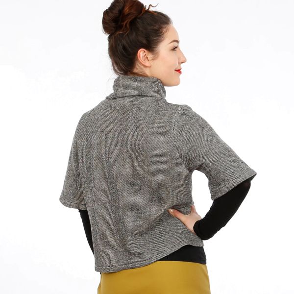 Schnittmuster FRAU DÖRTE • Rollkragen Pullover von Studio Schnittreif • Gr. XS-XXL