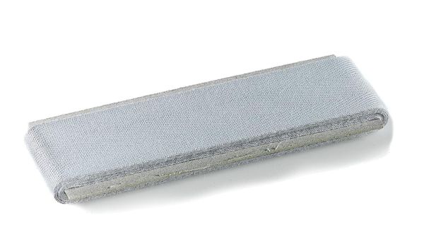 2,5m Köperband silbergrau 3cm breit – Fischgrät Baumwoll Nahtband Einfassband Saumband Gurtband