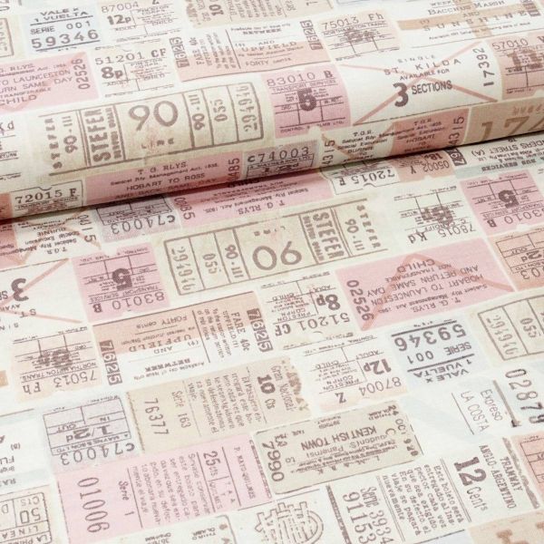 Baumwolle Vintage Eintrittskarten - Low Key Admission Tickets