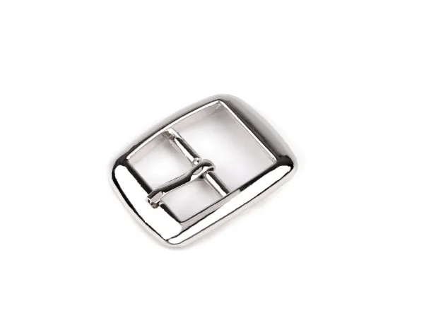 Gürtelschnalle 2cm silber | Metall Schnalle für 20mm Gurtband