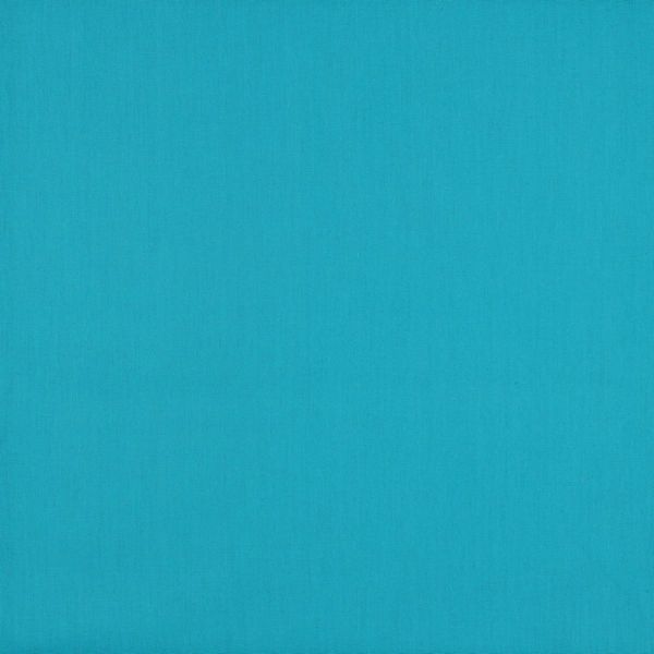 Baumwollstoff uni hell türkis - Baumwolle Popeline – Cotton Poplin light turquoise