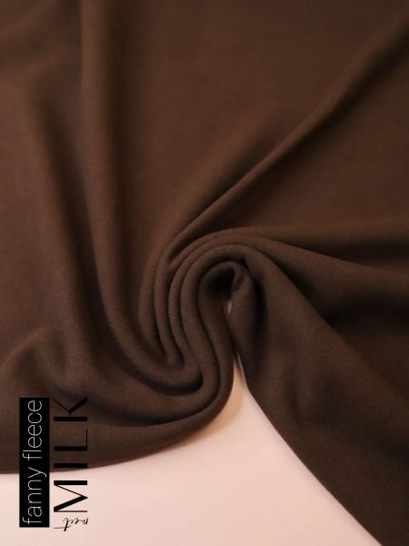 Fanny Fleece aus TENCEL™ Lyocel Fasern in braun - 320g von meetMILK