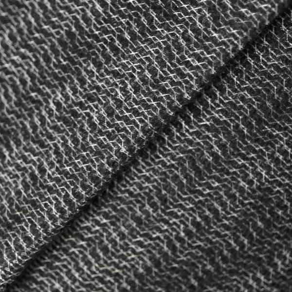 Gewirkte Gewebeeinlage 75g schwarz 90cm breit – Vlieseline für Hosen und Sakkos