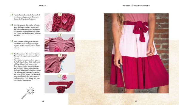 Die Nähschule für Potterheads - Kleidung im Hogwarts Style selbst nähen – Größen 34–46