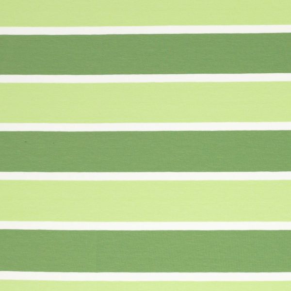 Jersey Blockstreifen grün – Serie Ringeljersey Lona von Swafing