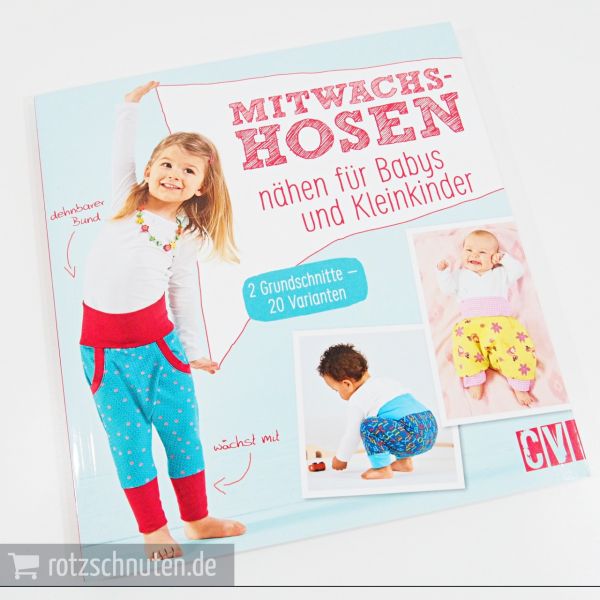 Mitwachs-Hosen – nähen für Babys & Kleinkinder – Pumphosen & Co in Gr. 50-104