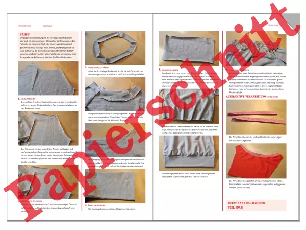 Schnittmuster Kids TINA • Basic Shirt von Studio Schnittreif • Gr. 86/92 bis 146/152