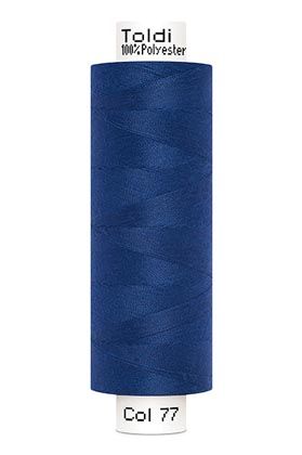 großes Rolle Nähgarn royalblau Fb. 77 - 500m Gütermann Allesnäher - Toldi Nähseide