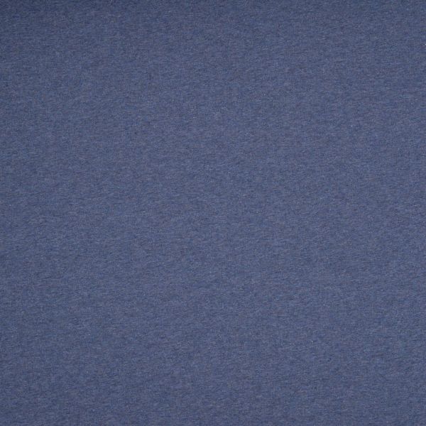 Soft Sweat uni blau meliert - HEIKE Melange von Swafing