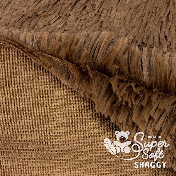 Kullaloo Zottel Shaggy braun – Langhaarplüsch 100x75cm