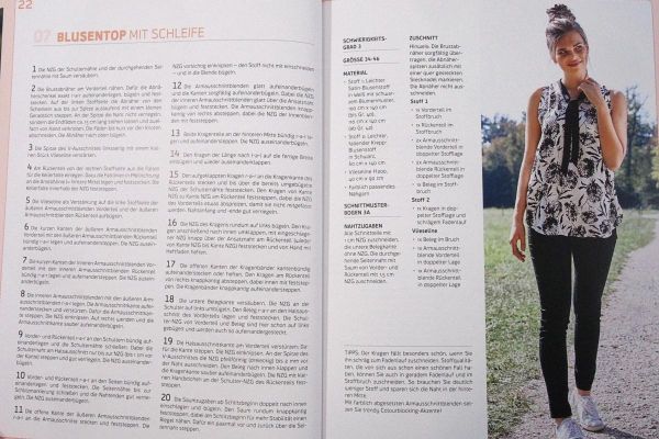 Schnittmuster - Die Sammlung mit über 70 Modellen auf 8 Schnittmusterbogen